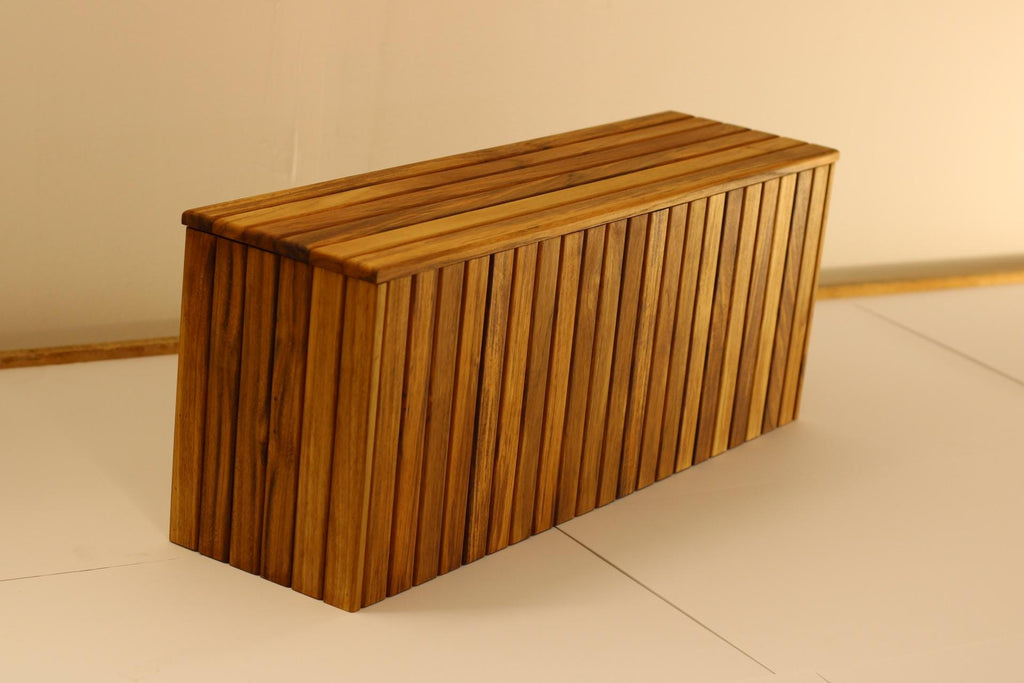 Teak storage step