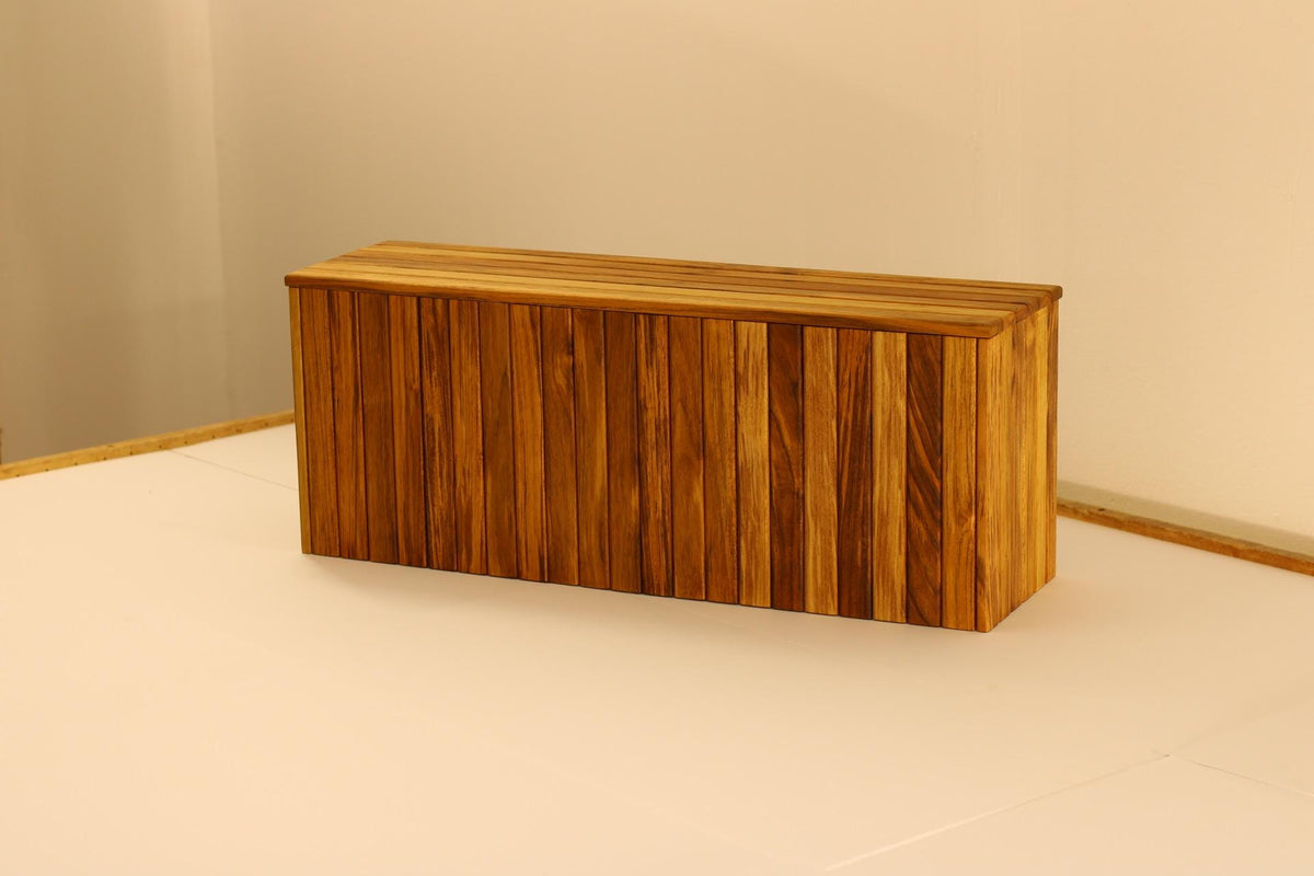 Teak storage step