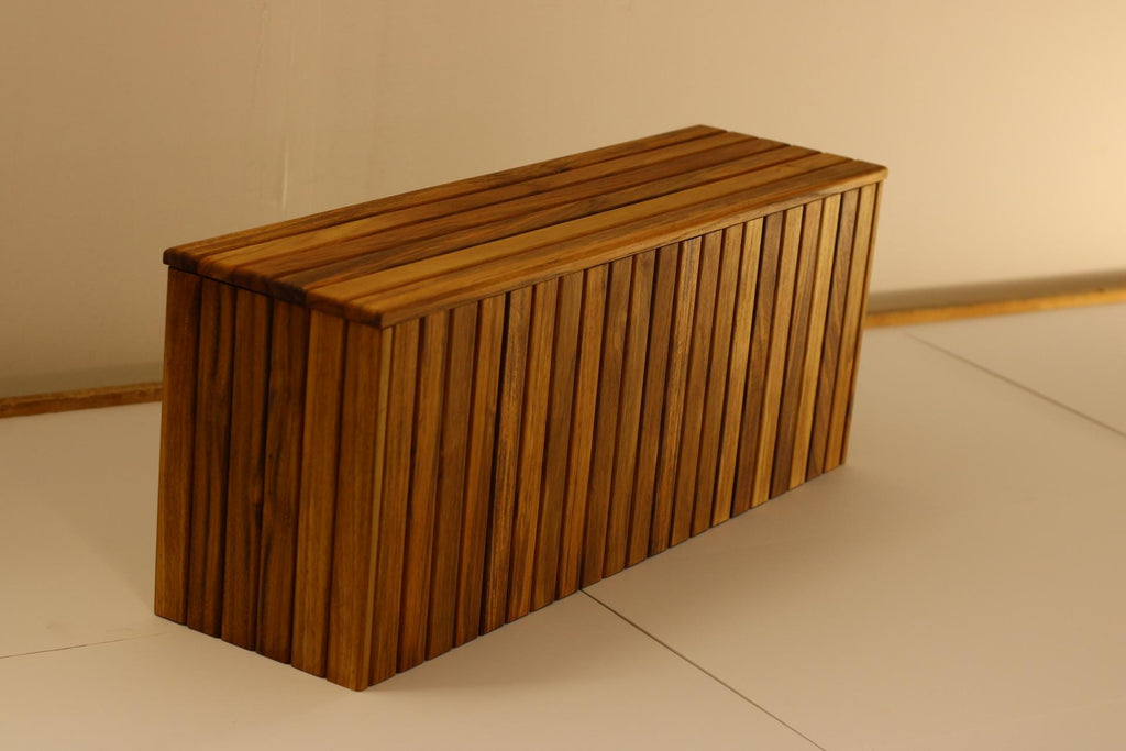 Teak storage step