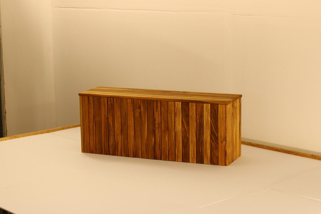 Teak storage step