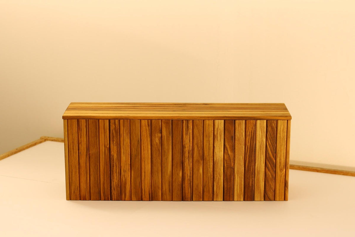 Teak storage step