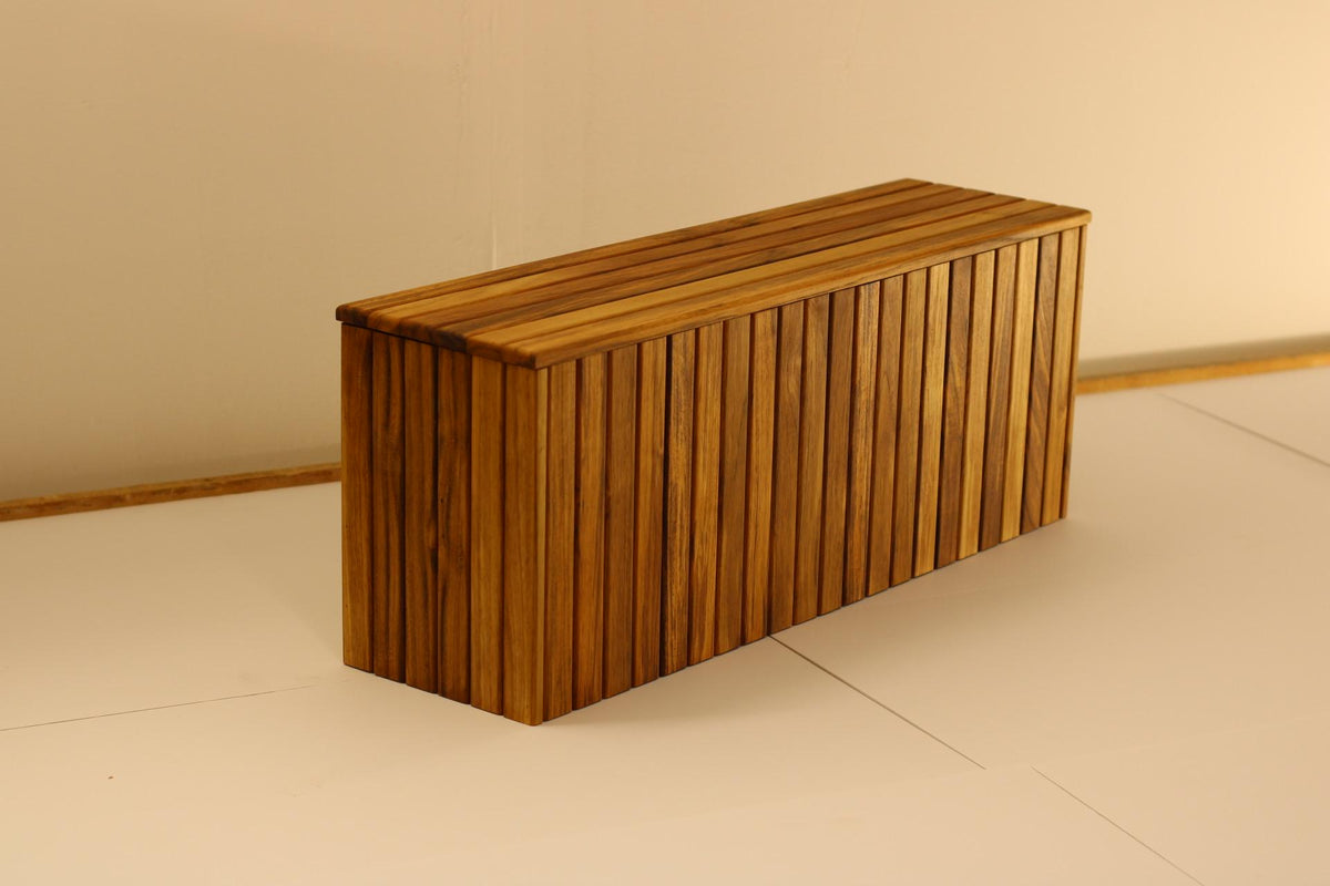 Teak storage step
